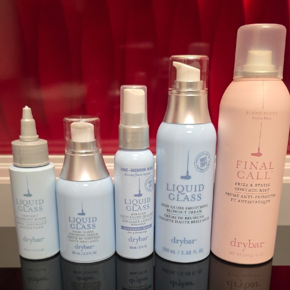 Drybar Liquid Glass 5-Piece Set (Full & Travel Sizes)